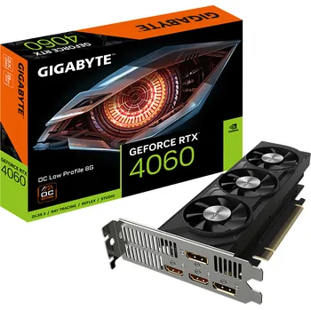 Grafická karta Gigabyte GeForce RTX 4060 OC Low Profile 8 GB (GV-N4060OC-8GL)
