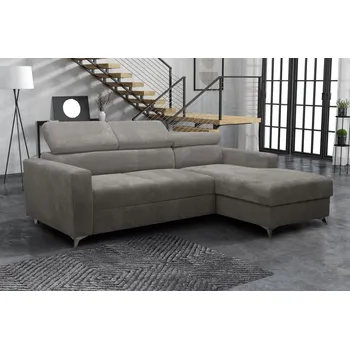 Sedací souprava Sedací souprava Mildred Premium I pravá tmavě šedá