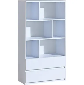 Knihovna Regál ARCA AR4, Bílá arktická