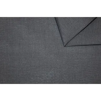 Látka Uni Living tmavě šedý melír