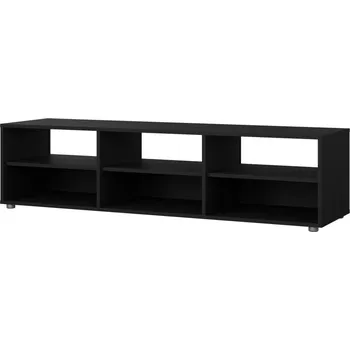 Televizní stolek TV komoda MABELA 401, Černý mat