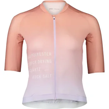 cyklistický dres POC Cyklistický dres s krátkým rukávem - PRISTINE - fialová/červená