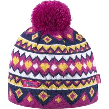 Čepice Pletená čepice Merino KAMA K56 Barva: 114 růžová