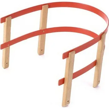 Sáně Lion Bohemia sport pásková ohrádka dřevo-plast č. 194 - modrá