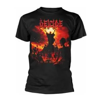 Pánské tričko Merch Deicide: Tričko To Hell With God L 2021