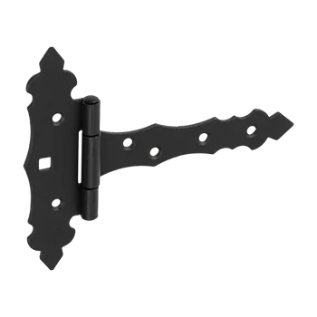 Tesařské kování Závěs brankový ozdobný černý ZOB125, 125 x 35 x 130 x 2mm (7945032)