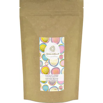 Čokoláda Káva v mléčné čokoládě a kakau, 1000g