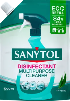 Univerzální čisticí prostředek Sanytol Dezinfekční univerzální čistič eukalyptus náhradní náplň 1 l
