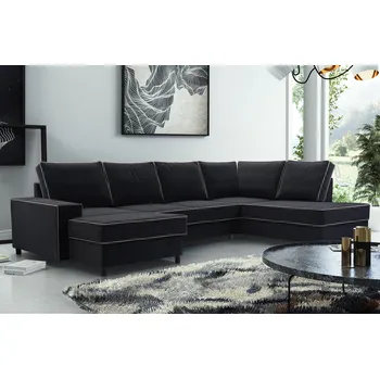 Sedací souprava Sedací souprava Olga L černá