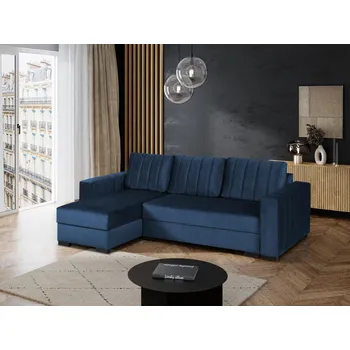 Sedací souprava Rohová sedací souprava Verča UNI tmavě modrá