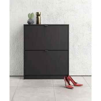 Botník Botník FLAP 005 2KL, Černý