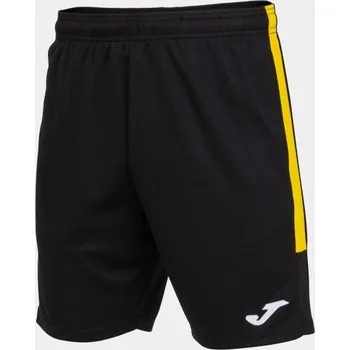 Pánské/Chlapecké sportovní šortky JOMA ECO CHAMPIONSHIP BERMUDA BLACK YELLOW Velikost: XL, Barva: BLACK-YELLOW
