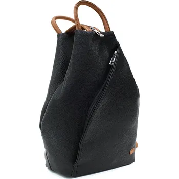 Městský batoh Černý moderní dámský batoh Sharmain