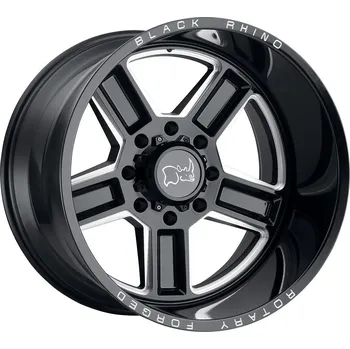 Alu kolo Black Rhino canen disk 24x14 8x165.1 122.4 et-76, gloss black