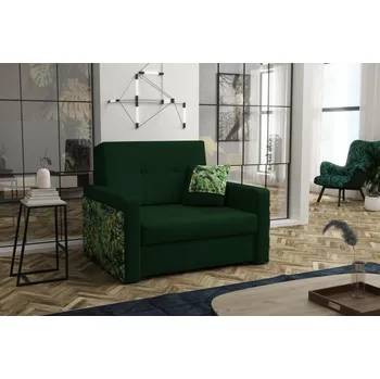 Křeslo Rozkládací křeslo Vivian Mel I tm.zelená/jungle