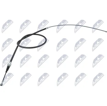 Lanko parkovací brzdy Lanko ruční brzdy NTY HLR-SE-006