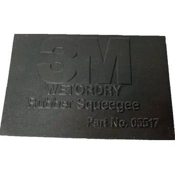 Kuchyňská stěrka 3M Gumová stěrka černá - 05517