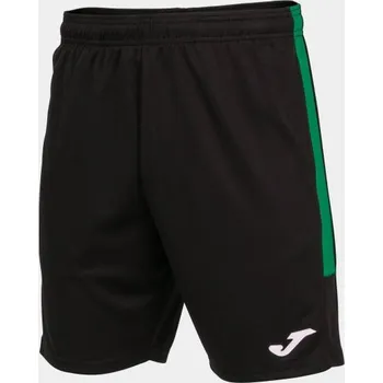 Chlapecké kraťasy Pánské/Chlapecké sportovní šortky JOMA ECO CHAMPIONSHIP BERMUDA BLACK GREEN Velikost: 2XL, Barva: BLACK-GREEN