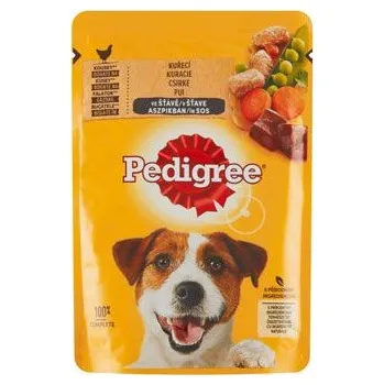 Pamlsek pro psa Pedigree kapsa kuřecí a zelenina ve šťávě 100g