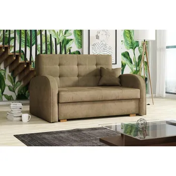 Křeslo Rozkládací křeslo Vivian Gold II hnědé