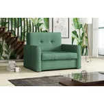 Rozkládací křeslo Vivian Bis I zelené