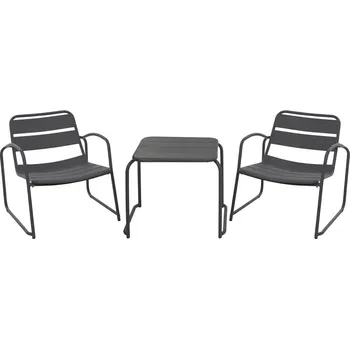 Zahradní sestava ProGarden Zahradní nábytek stůl + 2 židle PROGARDEN sada 3 ks KO-X16000010