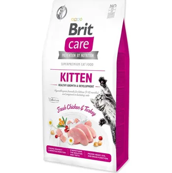 Krmivo pro kočku BRIT Care Cat Grain-Free Kitten Healthy Growth & Development 2kg