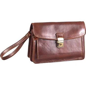 Pánská aktovka Pánská kožená etue Hnědá (XT00-G5517-03TAM)