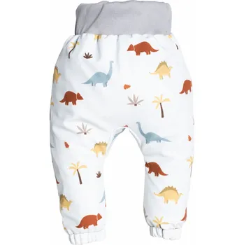 Chlapecké kalhoty Dětské softshellové kalhoty s membránou Monkey Mum® - Dinosauří příběh 68