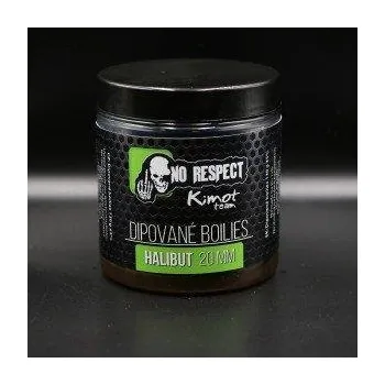 Boilies No Respect Fish Liver Dipované boilies Halibut 20mm 150gr