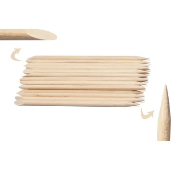 NANI pomerančová dřívka na nehty 11,5 cm, 100 ks