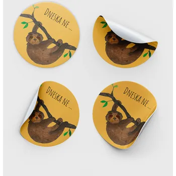 Samolepící dekorace ePiPí Samolepka - Lenochod