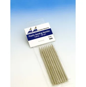 Plastikový model Brusné tyčinky hrubé (šedé) - hrubost 150 (8 ks)