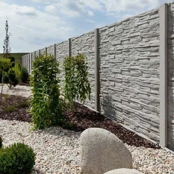 Plot Ferobet plot skládaný jednostranný – deska základní 185x50x4,5cm, přírodní šedá, DOPRODEJ!!!