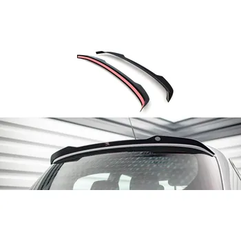 Tuning Prodloužení spoileru V.2 BMW 1 E81 Facelift černý lesklý plast