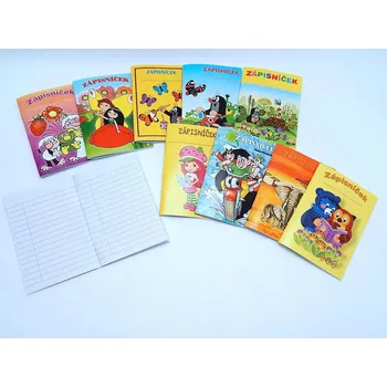 Blok AKIM Zápisníček AK MIX A6 9689