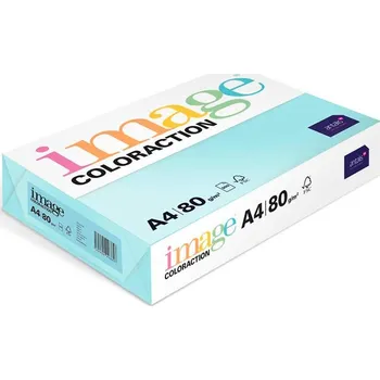 Kancelářský papír Papír kancelářský A4/100 ks sytá modrá 80g, 393507 Antalis