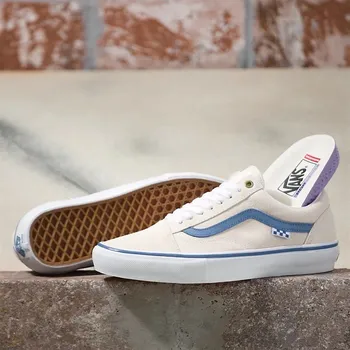 Pánská obuv VANS boty - Mn Skate Old Skool Raw Canvasclassic White (ACV)