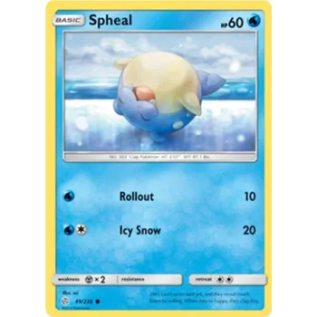 Karetní hra Spheal 049/236 - Cosmic Eclipse Typ karty: Reverse Holo