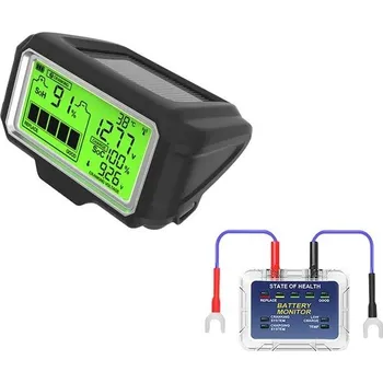 Tester autobaterie Stualarm 34589a indikátor kapacity baterie