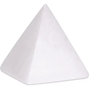 Milujeme Kameny Selenit bílý - pyramida 51929