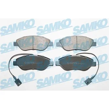 Brzdová destička Sada brzdových destiček, kotoučová brzda SAMKO 5SP1658