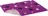 vetbed Drybed 75 x 50 cm, purpurová/ hvězda s packou