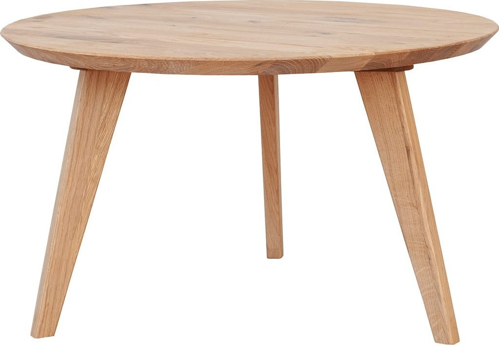 Dubový konferenční stolek Ortobello pr.70 cm