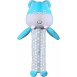 BabyOno Plyšová pískací hračka Hippo Marcel, 17 cm