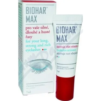Péče o řasy a obočí BIOHAR MAX na řasy 7ml