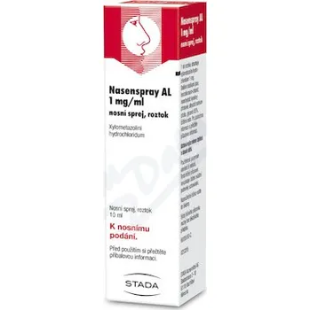 Lék na kašel, rýmu a nachlazení Nasenspray AL 1mg/ml nas.spr.sol.1x10ml