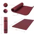 podložka na cvičení Gorilla Sports GR76765 podložka na jógu 190 x 100 cm tmavě červená