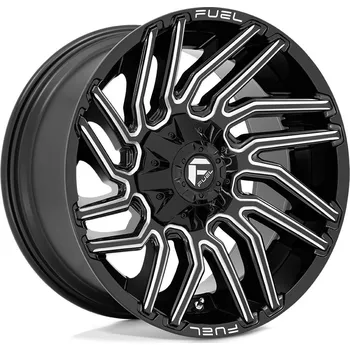 Alu kolo Fuel D773 TYPHOON disk 20x10 6x135/6x139.7 106.1 ET-18, Gloss black
