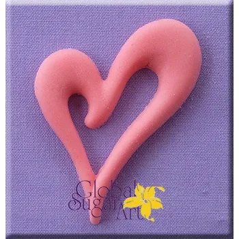 Nádoba na pečení Moderní srdíčko silikonová forma